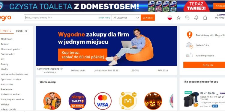 Allegro.pl: Attractive Price Shop Home & Garden & Fashion & Electronic Accessories.