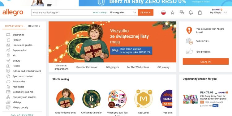 Allegro : The Best Place For Shop Supermarket Household Items.