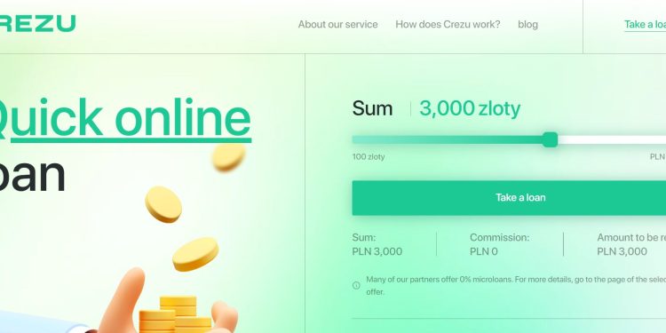 Crezu : Finding 0% loans in Poland for free