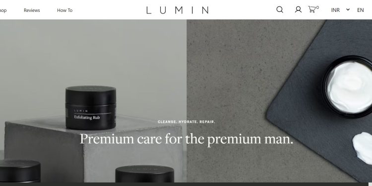 Lumin : Effective, Simple, Affordable Men’s Skincare Products