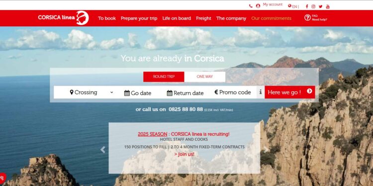 Ferry Corsica – Maritime transport company Corsica Ferries