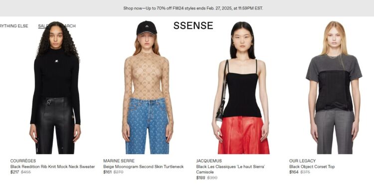Sustainability and Style: How Ssense is Leading the Charge in Ethical Fashion