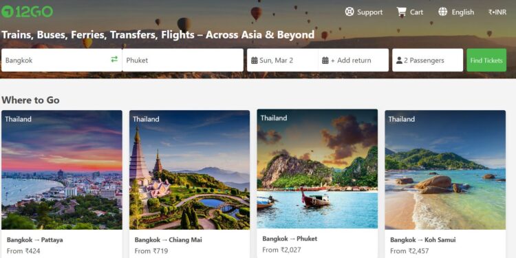 The Benefits of Using 12Go: Why It’s a Must-Have for Travelers