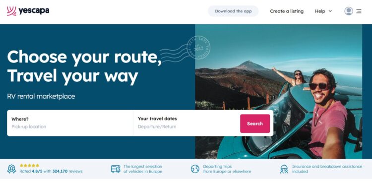 Title: Discover Freedom on the Road with Yescapa: The Ultimate Motorhome Rental Platform in Europe